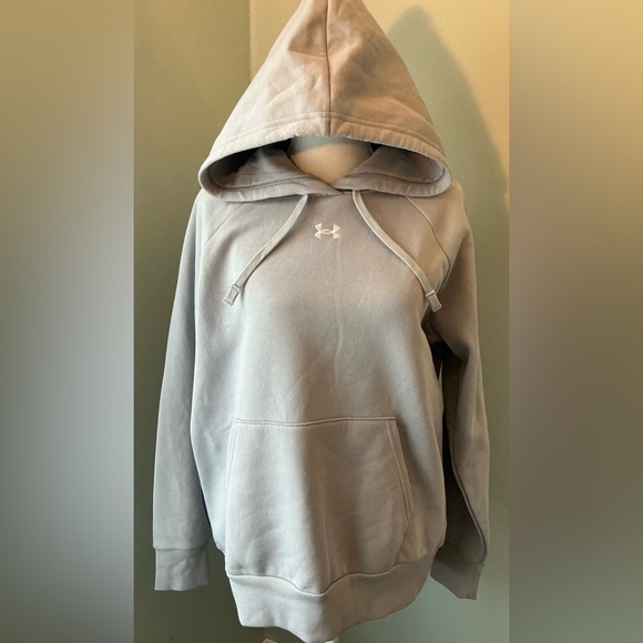 Under Armour Tops - Under Armour Light Gray Hoodie